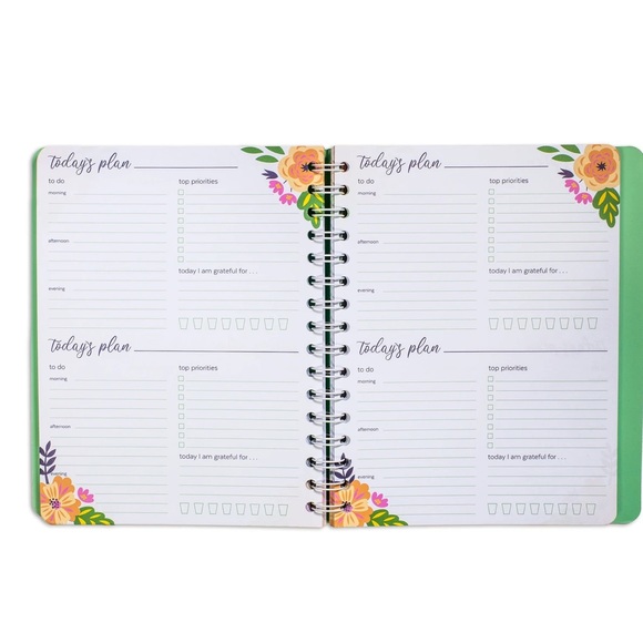 Steel Mill and co. Floral planner in plastic wrap - Picture 4 of 4